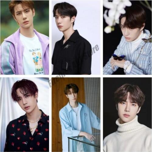 Wang Yibo Canvas Painting Wall Art Male Film and Television Star Singer Nordic Posters and Prints Pictures for Living Home Decor