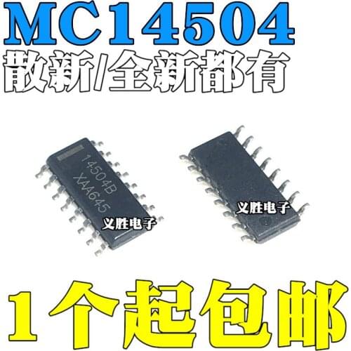 NEW MC14504 MC14504BG 14504B MC14504BDR2G SOP16 The power drive, chip IC, power drive, integrated chip