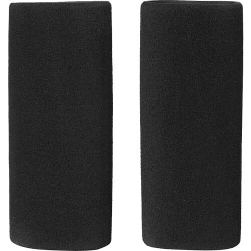 Pair Universal Handlebar Grip Covers Motorcycle Slip on Foam Anti Vibration for Honda
