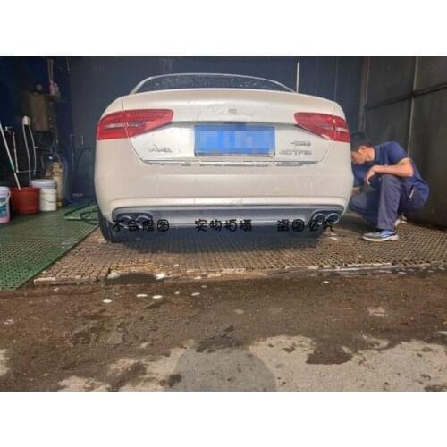 Suitable for 10 09 11 12 13 14 15 16 Audi A4l Refitting S4 Exhaust B8 Upgrading Four Outlet Tailpipe