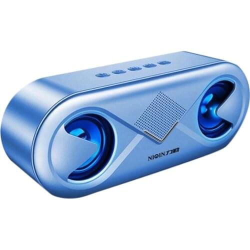 NIQIN Portable Wireless Bluetooth Speaker Stereo Sound 2000Mah Outdoor Speaker Support Tf Card/USB Drive/Aux