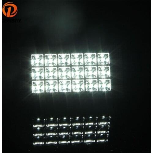 POSSBAY White Car Light 18LED Dome Roof Ceiling Lights Reading Lamp Universal Automobiles Interior Lamps