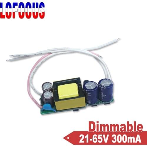LED Dimmable Driver 7-20x1W Dimming 7 9 10 12 15 18 20 W Watt 300mA Lighting Transformers For 7W 9W 10W 12W 15W 18W Light Lamps