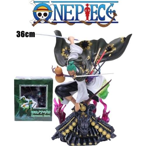 22 Style Anime One Piece Fugure Model New World Roronoa Zoro Straw Hat Classic Battle Pvc Action Figure Collectible Boy Gift Toy