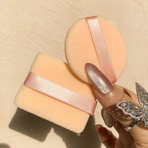 Powder Puff Loose Powder Puff Cleansing Makeup Remover Dry And Wet Beauty Facial Face Powder Puff Makeup Foundation