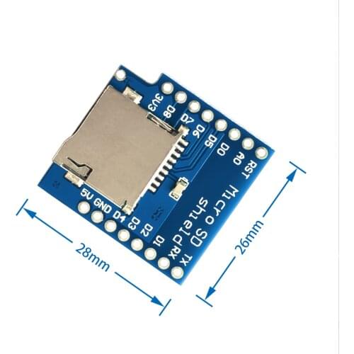 Smart Electronics Micro SD Shield for D1 mini TF module