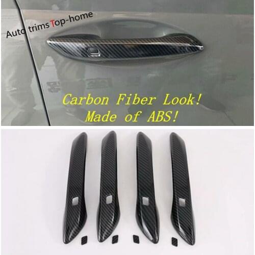 Yimaautotrims Car Outer Door Handle Cover Door Bowl Protection Cover Trim Sticker For Hyundai Sonata 10th 2020 2021 ABS Exterior