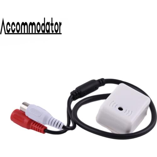 Factory Price High Fidelity Monitoring Audio Collector Low Noise Pickup Small Square Black Pickup