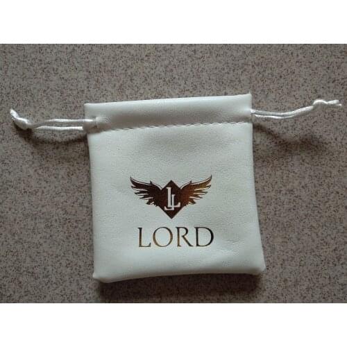 100pcs/lot high quality pu leather drawstring jewelry bags 7*9cm gift pouch for jewelry packaging free shipping by ePacket