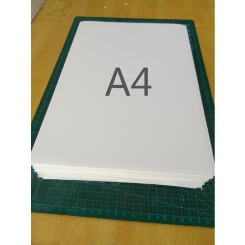 260gsm A4 polyester canvas for digital printing 50 sheets (pieces) one bag
