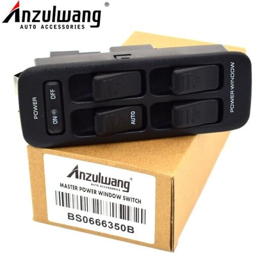 ANZULWANG BS0666350B Electric Control Master Switches Power Window Switch for MAZDA 323 F IV BG 1987-1994 1990 1991 1992 1993
