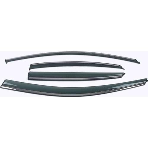 Car Styling 4 Pieces Rain Guards Side Window Visor Cover Trim For Toyota Avalon 2019-2021