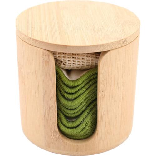 Bamboo Cotton Makeup Remover Pads Reusable Soft Facial Clean Pads Cleaning Lip