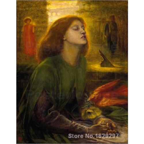 Beata Beatrix by Dante Gabriel Rossetti paintings For sale Home Decor Hand painted High quality