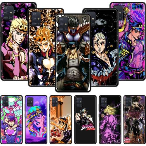 Anime JoJo Bizarre Adventure For Samsung Galaxy A70 A52 4G A12 Case Phone Cover For Samsung A72 A10S A20E A50 A40 A32 5G Coque