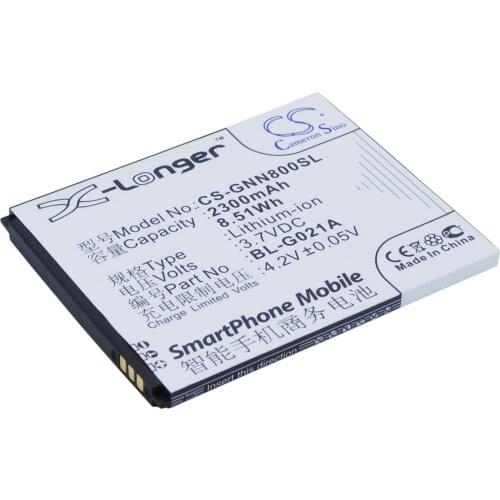 CS 2300mAh / 8.51Wh battery for Fly Elegance 2, IQ446 BL-G021A