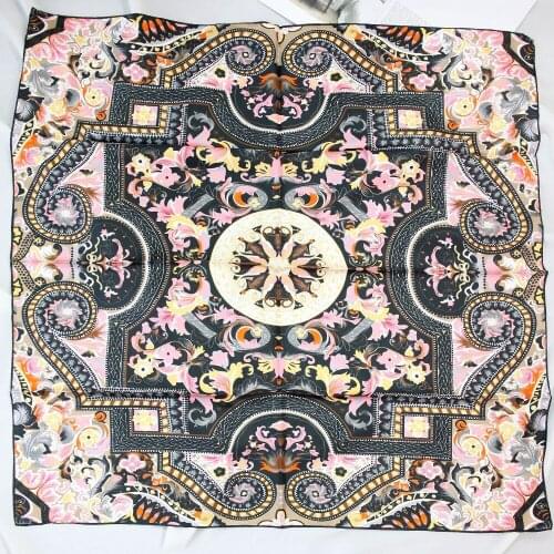 ELEGANT HANDMADE BRAND 100%Twill Silk Scarf TWIC-49945B