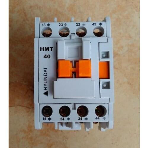 HMT40/HMT-40 (4a+0b or 4NO+0NC, Coil Voltage DC 220V ), HYUNDAI AC Control Relays, New original authentic100
