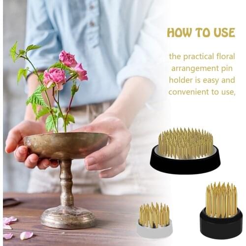 3pcs Flower Arrangement Flower Arrangement Gardening Tools Plant Decoration Fixer Round Durable Flower Fixed Tools 23/26/60mm