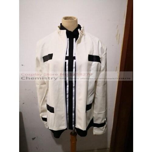 Kyo Kusanagi Cosplay Costume Jacket + Shirt Material: Faux leather