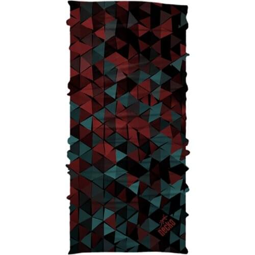 Necko Geometric Triangles Buff Bandana Face Mask-DN390 460043236