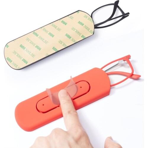 New Ultra Thin Mobile phone holder Portable Reading Glasses Men Women Fashion Anti Blue Ray TR Finished Glasses Original Box 1.5