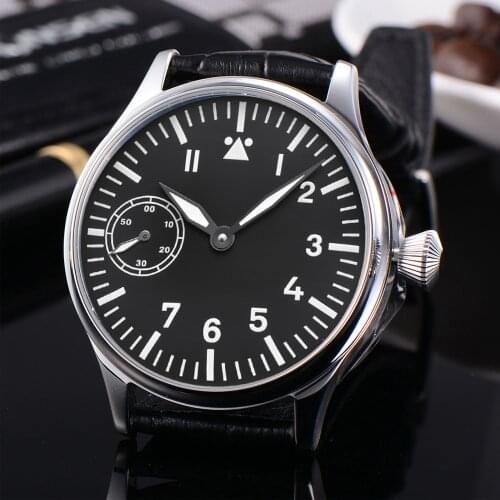 New Mens Watch 2021 CORGEUT Black Dial Luminous NH35 Automatic Movement 316L Case Pilot Waterproof Mechanical Watch Men 2002C