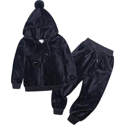 Autumn Winter Girls Clothing Sets Children Clothing Toddler Girls Clothes 2Pcs Outfit New Kids Tracksuit Suit For Boys Clothes