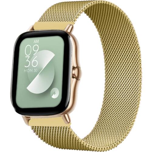 20mm/22mm band For Amazfit GTS/2/2e/GTS2 Mini/GTR 42mm/47mm/GTR2/2e/stratos 2/3 Metal Watch Bracelet correa Amazfit bip strap