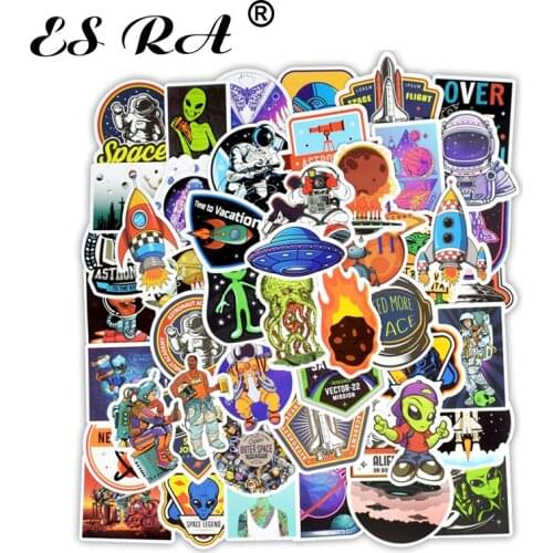 50 Pcs/Set (lot) Kids Sticker ET Space Sticker Toys Waterproof Cartoon Pegatinas Laptop Decals for Pitcher Mobile Luggage Bycle