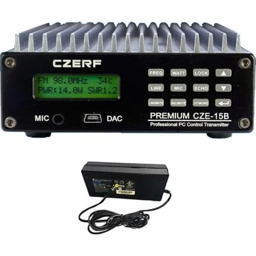 High Quality 15W FM Transmitter for Radio Station