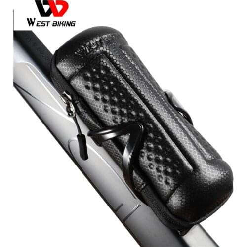 WEST BIKING Bike Bag Repair Tools Box Portable Apply Bottle Cage Storage Keys Cycling Pump Tire Tyre Lever Multi-tool Kits Set