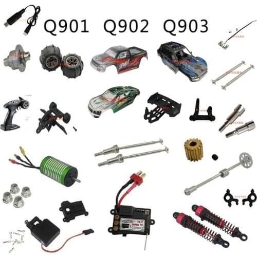 XINLEHONG XLH Q901 Q902 Q903 RC Car spare parts car shell column Tire Swing arm gear Differential Drive shaft ESC servo etc