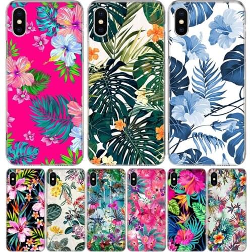 Vivid oil painting flowers Cover Phone Case For Iphone 11 12 Mini Pro 7 6 X 8 6S Plus XS MAX + XR 5S SE 10 9 Art TPU Coque Capa