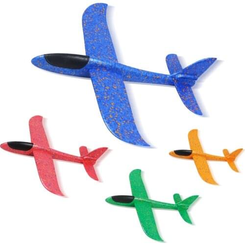 4pcs DIY Kids Toys Hand Throw Flying Glider Planes Foam Aeroplane Model Party Bag Fillers Flying Glider Plane Toys For Kids Game