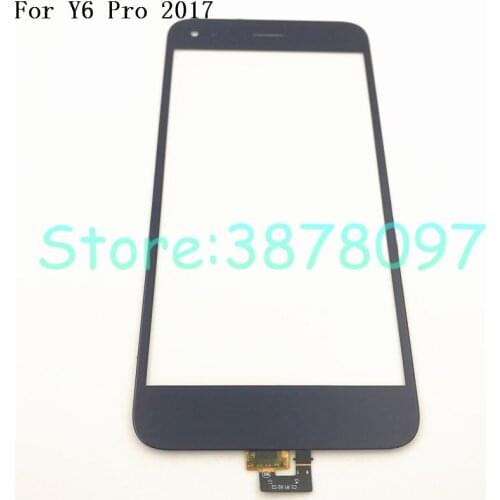 5.0 inches Front glass touch screen For Huawei Y6 Pro 2017 SLA-L02 SLA-L22 SLA-TL00 Touch Screen Digitizer With Logo