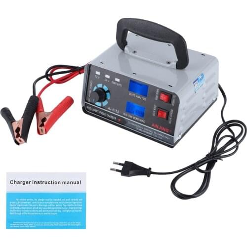 Car Battery Charger For 12V 24V Battery For Maintenance, Lawn Mowers, Boats, Car, Electric Vehicles, Power Tools, Ride-On Toys
