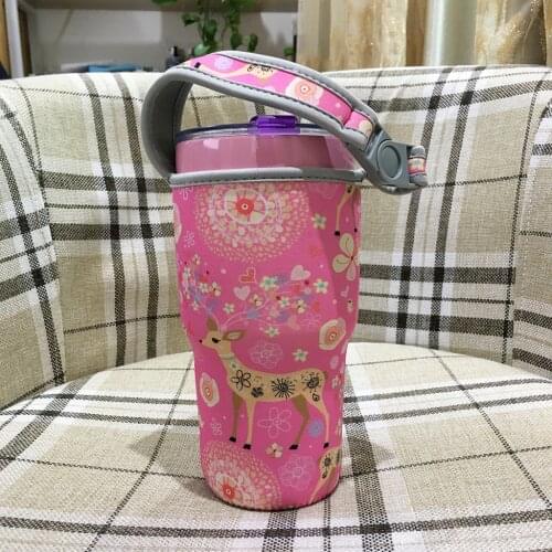 Insulated Neoprene Water Bottle Holder Bag Case Pouch Cover Lightweight Dust-proof Climbing Cycling Hiking Picnic Camping Accs