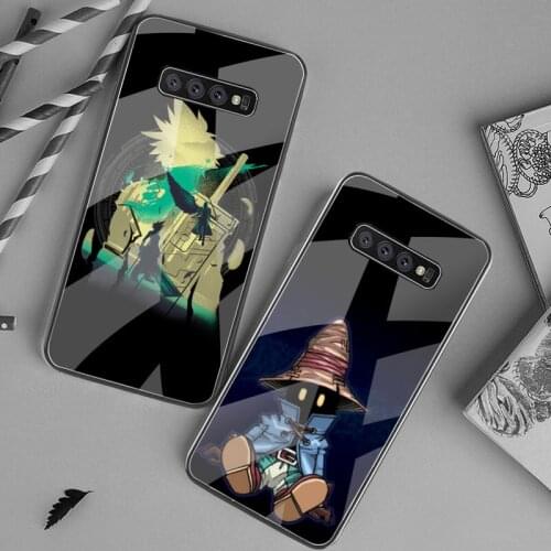 Final Fantasy Vivi Ornitier Phone Case Tempered Glass For Samsung S20 Plus S7 S8 S9 S10 Plus Note 8 9 10 Plus