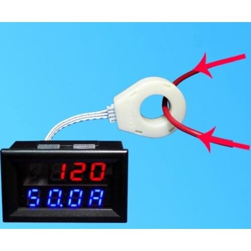 Digital DC 5-120V 100A 200A 400A Hall coulometer Battery Tester capacity Voltage Current Meters Charging discharge monitor