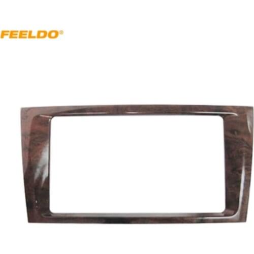FEELDO 2Din Car Radio Stereo Face Fascia Frame For Toyota Avalon DVD Dash Fascia Panel Frame Installation Kit #HQ4892