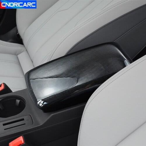 Car Styling Console Armrest Box Panel Decoration Cover Trim For Audi A3 2021 Auto Interior Accessories