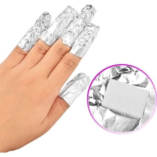 MagiDeal Lot 100 Nail Art Acrylic Gel Polish Nail Removal Wraps