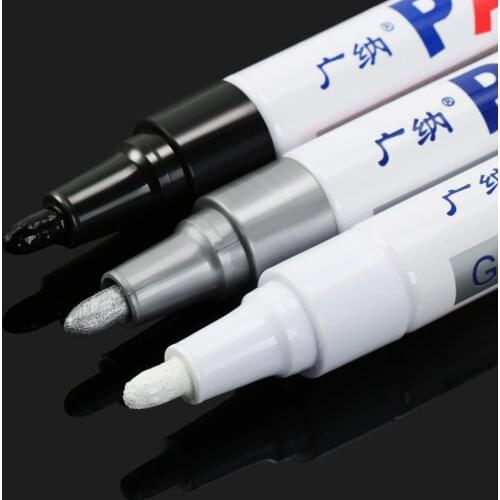 Colorful Waterproof Car Tyre Tread CD Metal Marker Pen For Suzuki Grand Vitara Swift SX4 Mitsubishi ASX Audi A 4 Fiat 500