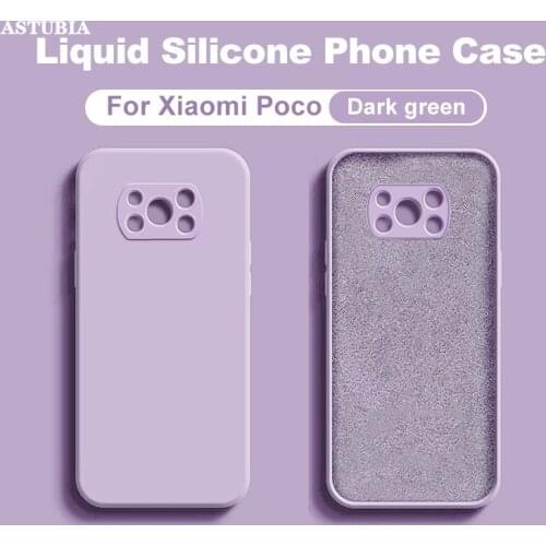 Official Liquid Silicone Phone Case For Xiaomi POCO M3 X3 Pro NCF F3 K40 11 Full Case For Xiaomi Redmi Note 8 9 10 Pro Cover
