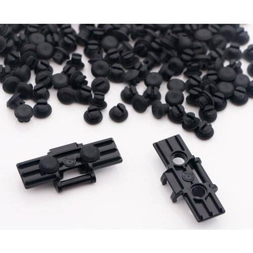 Bulk Technic parts Rubber Stopper Chain Grip Caterpillars Tracks Attachment Bricks Technic accessories Building Blocks toy 24375