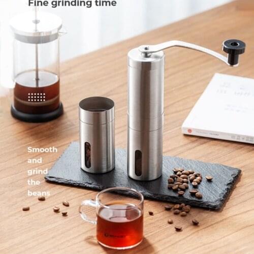 Manual Coffee Grinder Mini Stainless Handmade Coffee Bean Grinders Kitchen Tools Cafe Maker Machine Accessories
