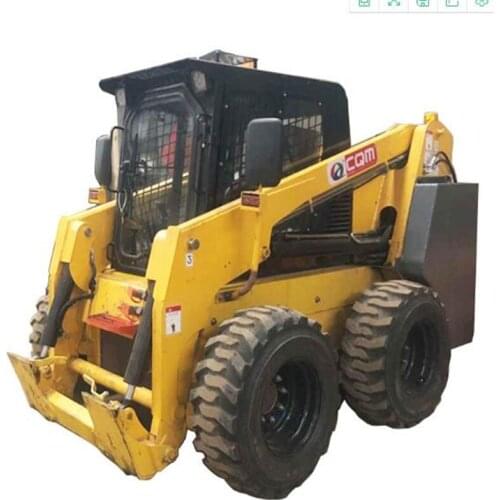 Hydraulic Control Wheel Skid Steer Diesel Engine Mini Front Loader SYNBON SY65