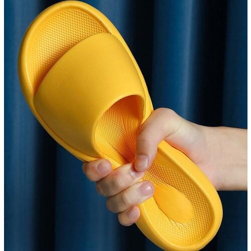 Unisex EVA Soft Material Open Toe Slides Slippers