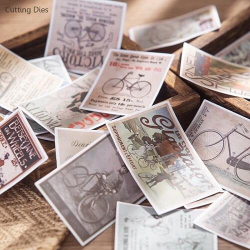 20Pcs/lot Vintage Letter Printed Paper Note Paper DIY Retro Junk Journal Planner Craft Paper Scrapbooking Decorative Crafts